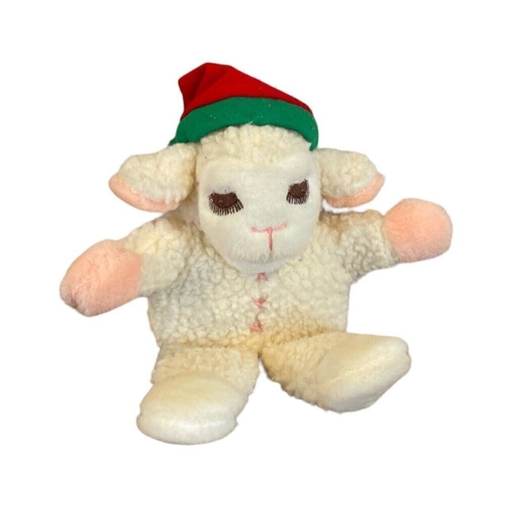 Vintage Avon Lamb Chop Hand Puppet Christmas Shari Lewis Plush 1991 Toy 12"